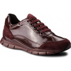 Sneakersy GEOX - D Sukie B D84F2B 0DE22 C7357 Dk Burgundy. Półbuty damskie Geox. W wyprzedaży za 289,00 zł.