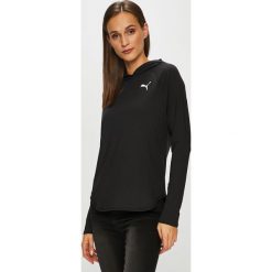 Puma - Bluza Active. Czarne bluzy damskie z kapturem marki Puma, s, z elastanu. Za 179,90 zł.