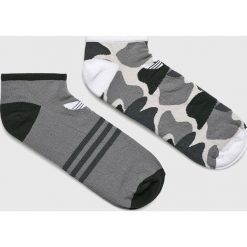 Adidas Originals - Skarpety (2-pack). Szare skarpetki męskie marki adidas Originals, z bawełny. Za 39,90 zł.