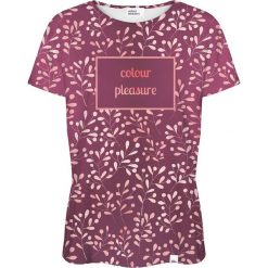 Colour Pleasure Koszulka damska CP-030 253 fioletowa r. M/L. Fioletowe t-shirty damskie marki Colour pleasure, m. Za 70,35 zł.