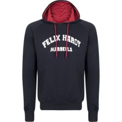 FELIX HARDY bluza męska M ciemny niebieski. Niebieskie bluzy męskie Felix Hardy, m, bez wzorów, bez kołnierzyka, bez rękawów, bez kaptura. W wyprzedaży za 239,00 zł.