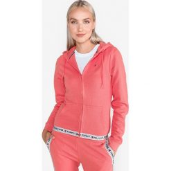 Tommy Hilfiger Bluza Różowy Beżowy. Różowe bluzy damskie TOMMY HILFIGER, s, bez wzorów, z bawełny, bez rękawów, bez kaptura. Za 357,95 zł.