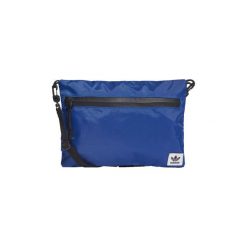 Torby / Saszetki adidas SIMPLE POUCH L. Niebieskie saszetki damskie Adidas, bez wzorów, bez dodatków. Za 59,95 zł.