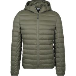 Kurtki męskie: Urban Classics Basic Hooded Down Jacket Kurtka oliwkowy