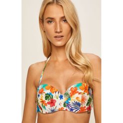 Desigual - Biustonosz kąpielowy. Stroje kąpielowe damskie Desigual, s, bez wzorów, z elastanu. W wyprzedaży za 129,90 zł.