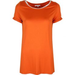 Patrizia Pepe T-Shirt. Bluzki damskie Patrizia Pepe, m, bez wzorów, z tkaniny, z okrągłym kołnierzem. Za 129,00 zł.