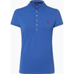 Polo Ralph Lauren - Damska koszulka polo – Slim fit, niebieski. Niebieskie koszulki damskie polo Polo Ralph Lauren, l, bez wzorów, polo, bez rękawów, bez kaptura. Za 179,95 zł.