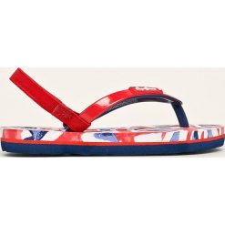 Pepe Jeans - Sandały dziecięce Dorset Beach. Czerwone sandały chłopięce Pepe Jeans, z jeansu, bez zapięcia. Za 79,90 zł.