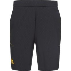 Spodenki i szorty męskie: adidas Performance BARRICADE Krótkie spodenki sportowe black/yellow
