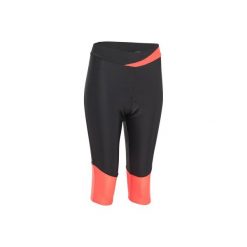 Spodenki 3/4 na rower MTB 500 damskie. Czarne spodenki sportowe męskie B'TWIN. Za 64,99 zł.