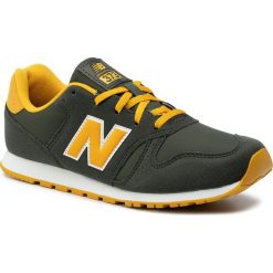 Sneakersy NEW BALANCE - YC373FD Zielony. Zielone trampki chłopięce New Balance, bez wzorów, ze skóry ekologicznej, na sznurówki. Za 249,00 zł.