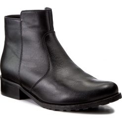 Botki damskie lity: Botki EKSBUT - 3121-155-1G Czarny Lic