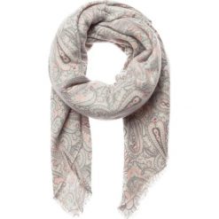 Chusty damskie: Chusta w kolorze kremowym – 140 x 140 cm
