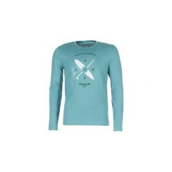 T-shirty z długim rękawem Oxbow TARBO. Niebieskie t-shirty męskie marki Oxbow, xxl, bez wzorów, bez kołnierzyka, długie. Za 87,20 zł.