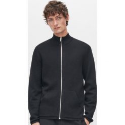 Rozpinany sweter ze stójką -. Swetry męskie Reserved, s, bez wzorów, ze stójką, bez kaptura. Za 139,99 zł.