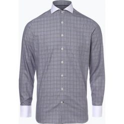 OLYMP SIGNATURE - Koszula męska – Sano, niebieski. Niebieskie koszule męskie OLYMP SIGNATURE, m, bez wzorów, bez kołnierzyka, bez rękawów. Za 449,95 zł.