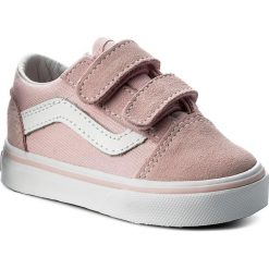 Trampki dziewczęce: Tenisówki VANS – Old Skool V VN0A344KQ7K (Suede/Canvas) Chalk Pink