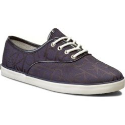 Tenisówki CALVIN KLEIN JEANS - Rea RE9228 Blue. Niebieskie półbuty damskie Calvin Klein Jeans, na co dzień, bez wzorów, z jeansu, bez obcasa, na płaskiej podeszwie, bez zapięcia. W wyprzedaży za 229,00 zł.