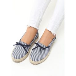 Espadryle damskie: Granatowe Espadryle Mystified