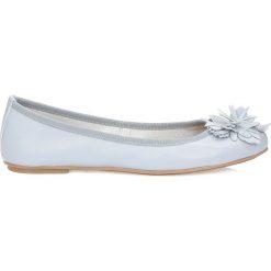 Baleriny damskie: Niebieskie baleriny damskie