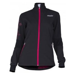 Swix Kurtka Damska Geilo, Czarna M. Czarne kurtki sportowe damskie marki Swix, m, do biegania. W wyprzedaży za 319,00 zł.