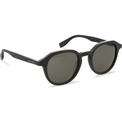 Okulary przeciwsłoneczne BOSS - 0321/S MtBlack Wood 2W7. Czarne okulary przeciwsłoneczne męskie wayfarery Boss, z tworzywa sztucznego. W wyprzedaży za 399,00 zł.