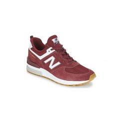 Buty New Balance MS574. Fioletowe trampki męskie New Balance, bez wzorów, bez zapięcia. Za 335,30 zł.
