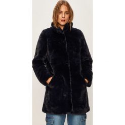 Vero Moda - Płaszcz. Niebieskie kurtki damskie Vero Moda, s, bez wzorów, z poliesteru, długie, bez kaptura. W wyprzedaży za 169,90 zł.