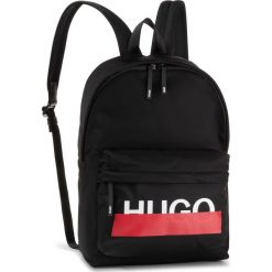 Plecak HUGO - Roteliebe 50412702 001. Czarne plecaki męskie HUGO, bez wzorów, z materiału. Za 749,00 zł.