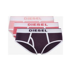 Diesel 3-pack Spodenki Niebieski Różowy. Różowe figi damskie Diesel, s, bez wzorów, z elastanu. Za 171,95 zł.