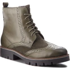 Trapery CAPRICE - 9-25209-21 Khaki Komb 740. Zielone buty zimowe damskie marki Caprice, z gumy. W wyprzedaży za 279,00 zł.