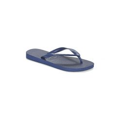 Japonki Havaianas TOP. Niebieskie klapki damskie Havaianas, bez wzorów, bez kołnierzyka. Za 67,20 zł.