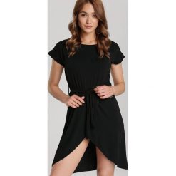 Czarna Sukienka Veridiana. Czarne sukienki damskie Renee, na lato, s, bez wzorów, bez kołnierzyka, bez rękawów. Za 69,99 zł.