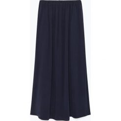 Spódnica "Azawood" w kolorze granatowym. Niebieskie spódniczki damskie American Vintage, xs, bez wzorów, maxi, rozkloszowane. W wyprzedaży za 269,95 zł.