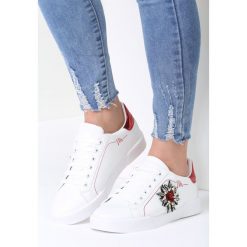 Biało-Czerwone Buty Sportowe Citrine. Brązowe buty sportowe damskie marki vices. Za 89,99 zł.