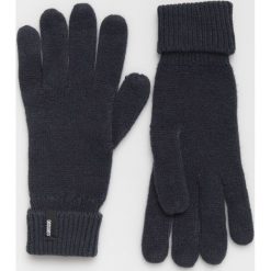 Answear - Rękawiczki. Czerwone rękawiczki damskie marki ANSWEAR, z dzianiny. Za 39,90 zł.