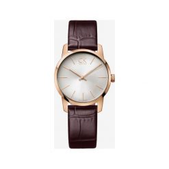 Calvin Klein City Zegarek Brązowy Złoty. Żółte zegarki damskie Calvin Klein, złote. Za 1191,95 zł.