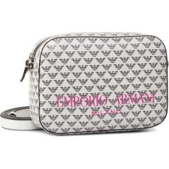 Torebka EMPORIO ARMANI - Y3B134 YFG6E 84318 Ice/White/Cyclamin. Białe listonoszki damskie Emporio Armani, na imprezę, bez wzorów, ze skóry ekologicznej, na ramię, bez dodatków. W wyprzedaży za 549,00 zł.