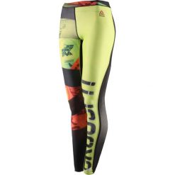 Legginsy sportowe damskie: legginsy damskie REEBOK CROSSFIT COMPRESSION TIGHT ALLOVER PRINTED / AP9189