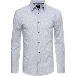 Koszule męskie na spinki: Burton Menswear London LEAF PRINT Koszula grey
