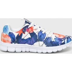 Desigual - Buty. Buty sportowe damskie Desigual, bez wzorów, z materiału, sportowe. W wyprzedaży za 199,90 zł.