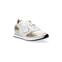 Buty Philippe Model TZLD WM05 TROPEZ X. Białe trampki i tenisówki damskie Philippe Model, bez wzorów, bez zapięcia. Za 830,26 zł.