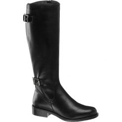 Czarne kozaki damskie 5th Avenue ze skóry 5th Avenue czarne. Czarne kozaki damskie 5th Avenue, ze skóry, bez obcasa, na obcasie, na zamek. Za 339,90 zł.