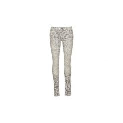 Jeansy damskie: Jeansy slim fit Cimarron LANA ZEBRA