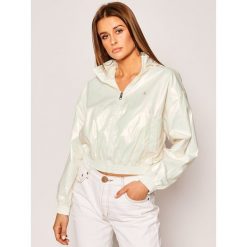 Kurtka przejściowa Calvin Klein Jeans J20J213536. Białe kurtki damskie Calvin Klein Jeans, m, bez wzorów, z jeansu, bez kaptura. Za 699,00 zł.