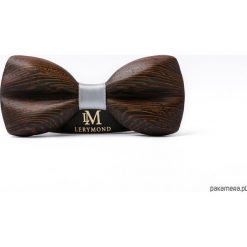 Drewniana mucha MORPHO wenge. Brązowe muchy męskie Pakamera. Za 380,00 zł.