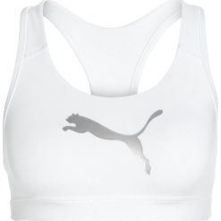 Biustonosze sportowe: Puma FOREVER LOGO Biustonosz sportowy white/silver cat