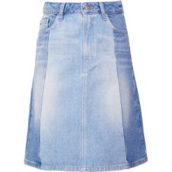 BOSS CASUAL SALEM Spódnica trapezowa bright blue. Niebieskie spódniczki trapezowe marki BOSS Casual, na co dzień, z bawełny, casualowe. Za 579,00 zł.