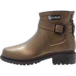 Buty zimowe damskie: Aigle MACADAMES Kalosze gold bronze