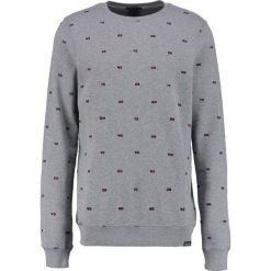 Scotch & Soda CREWNECK WITH MINI ALLOVER PATT Bluza combo. Szare kardigany męskie Scotch & Soda, m, z bawełny. W wyprzedaży za 351,20 zł.